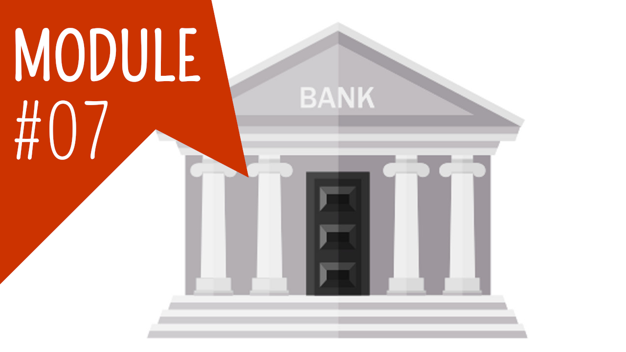 A la banque