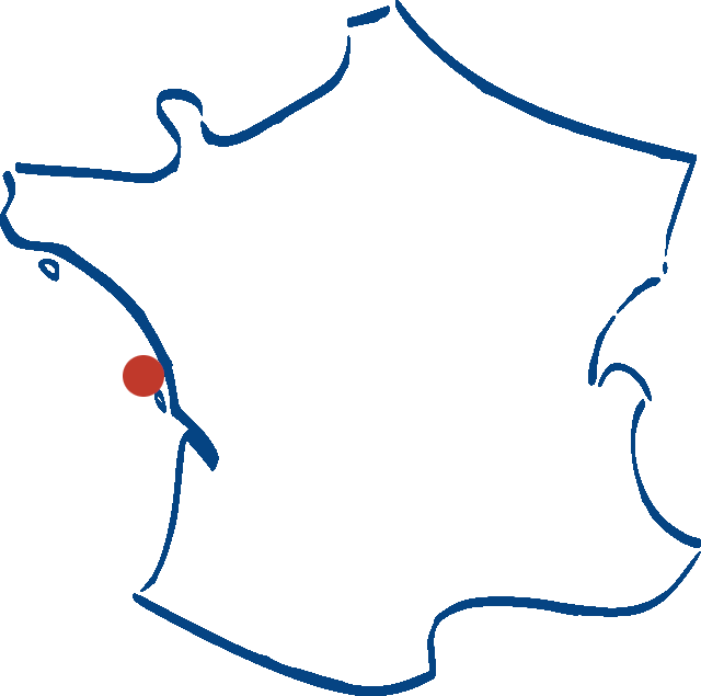 Carte france ile de re