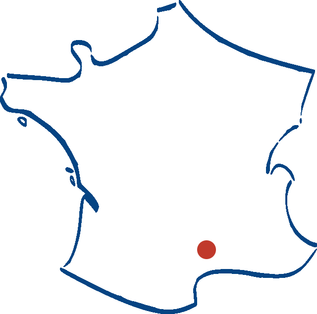 Carte france montagnac