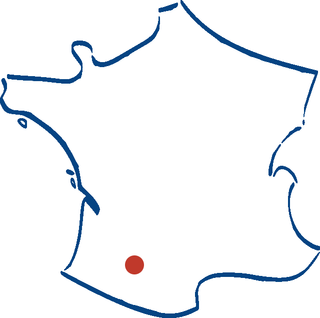 Carte france pau