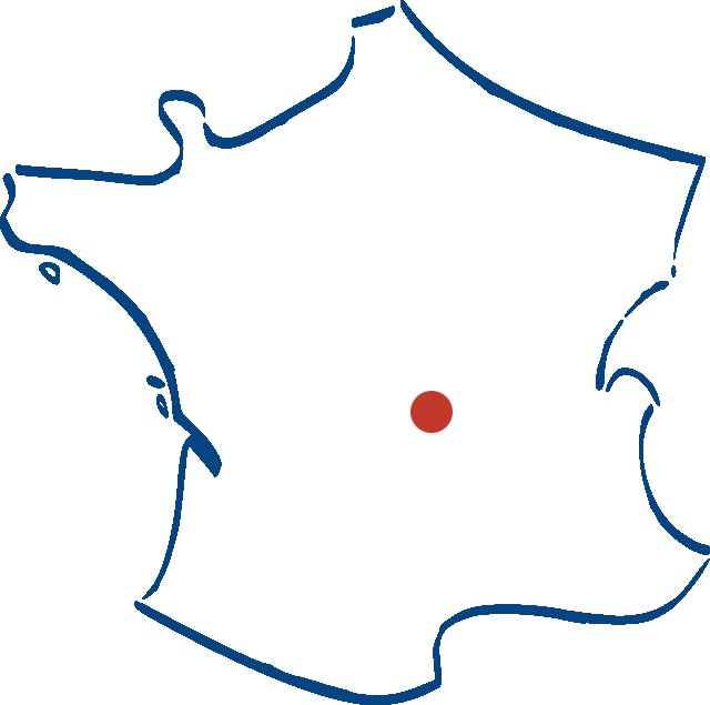 Carte france volvic
